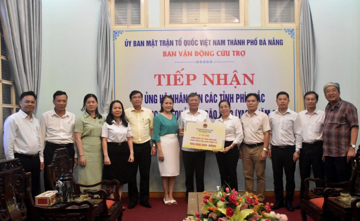 Các tổ chức, cá nhân ủng hộ giúp đồng bào ở các tỉnh phía Bắc gánh chịu thiệt hại do cơn bão số 3 (Yagi) gây ra