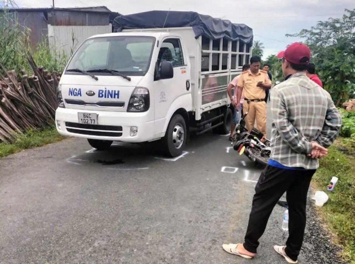 Hiện trường vụ tai nạn xảy ra vào ngày 4/9/2024.