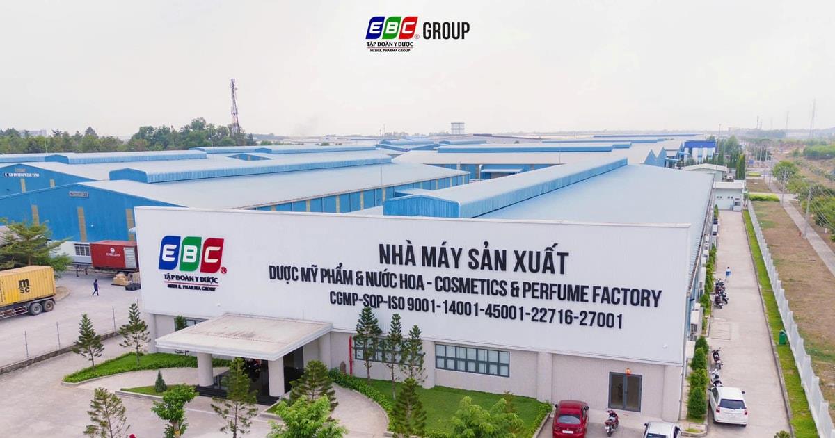 Nhà máy sản xuất Công ty CP Nhà máy y tế EBC Đồng Nai.