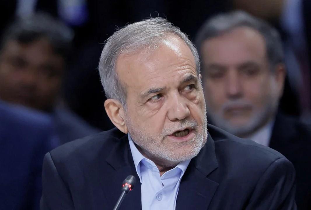 Tổng thống Iran Masoud Pezeshkian. Ảnh: Reuters