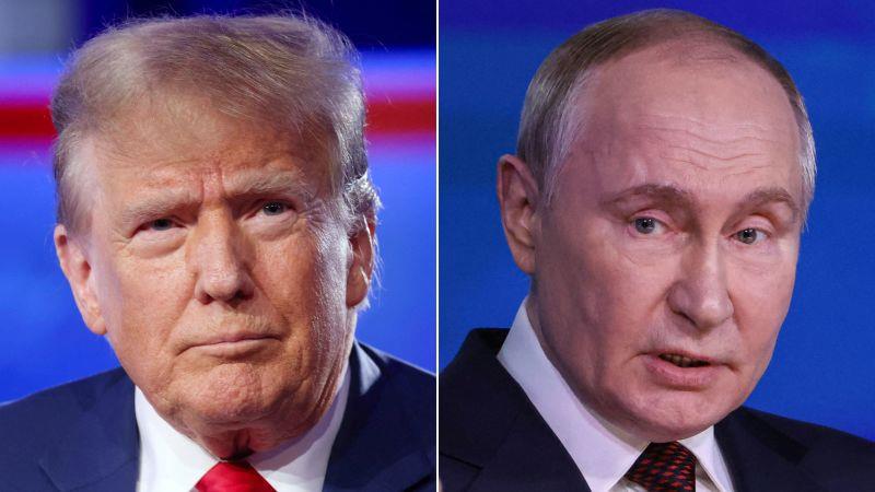 Tổng thống Mỹ Donald Trump (trái) và Tổng thống Liên bang Nga Vladimir Putin. Ảnh: Reuters