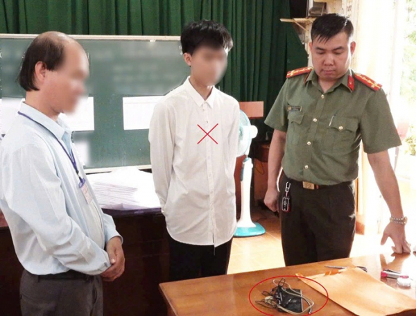 Một số thiết bị liên quan cơ quan Công an thu giữ.