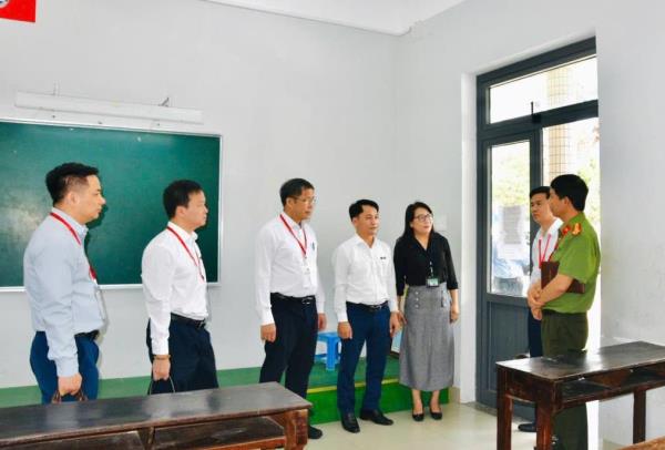 Gấp rút cho Kỳ thi tốt nghiệp THPT 2025 nghiêm túc, an toàn, bài bản