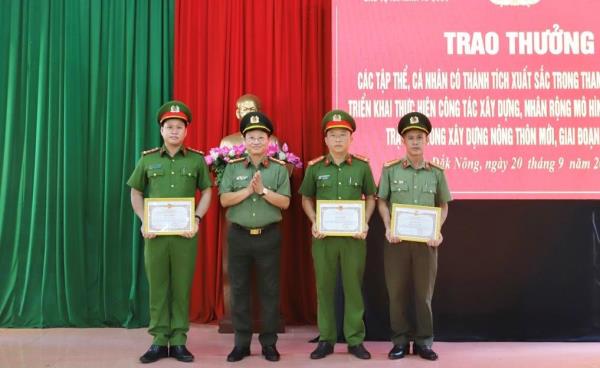 Bộ Công an tổ chức hội nghị điểm sơ kết mô hình Tổ tuần tra phòng, chống tội phạm và bảo vệ nông sản ở Đắk Nông