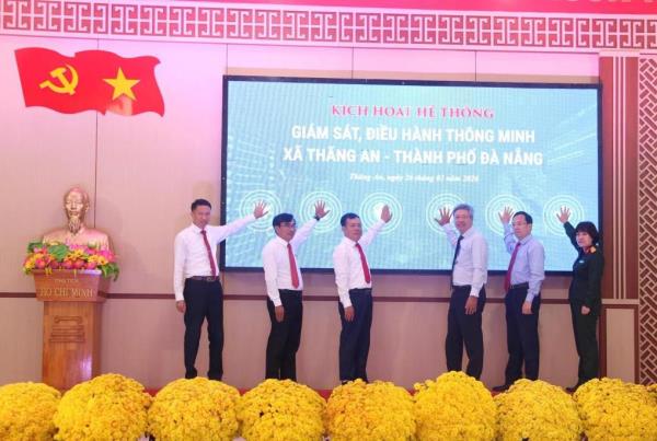 Ra mắt Trung tâm điều hành, giám sát và Zalo OA xã Thăng An