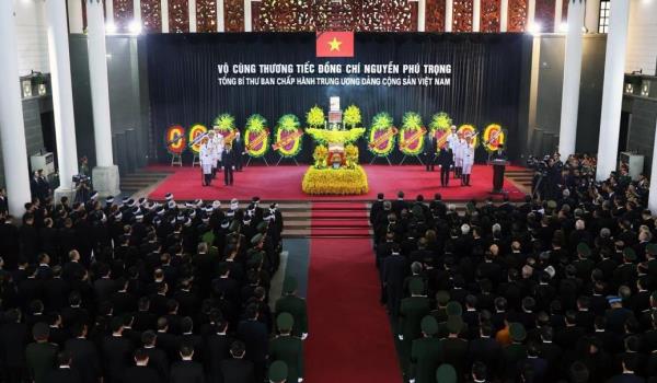 Tổng Bí thư Nguyễn Phú Trọng mãi mãi thuộc về Tổ quốc và nhân dân