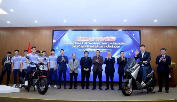 U.23 Việt Nam tiếp tục nhận thưởng