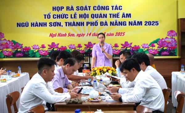 Đảm bảo Lễ hội Quán Thế Âm Ngũ Hành Sơn 2025 diễn ra an toàn, văn minh
