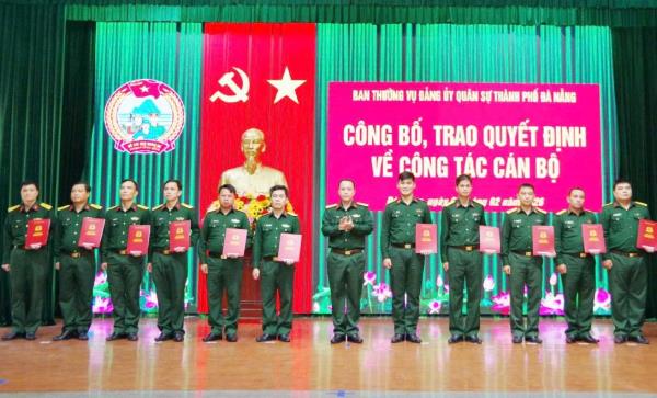 Đà Nẵng điều động, bổ nhiệm Chính trị viên phó Ban Chỉ huy Quân sự xã, phường