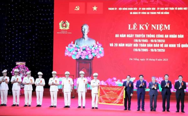 Công an TP Đà Nẵng tiếp tục hoàn thành xuất sắc trọng trách đảm bảo an ninh, trật tự, tạo môi trường an toàn cho phát triển