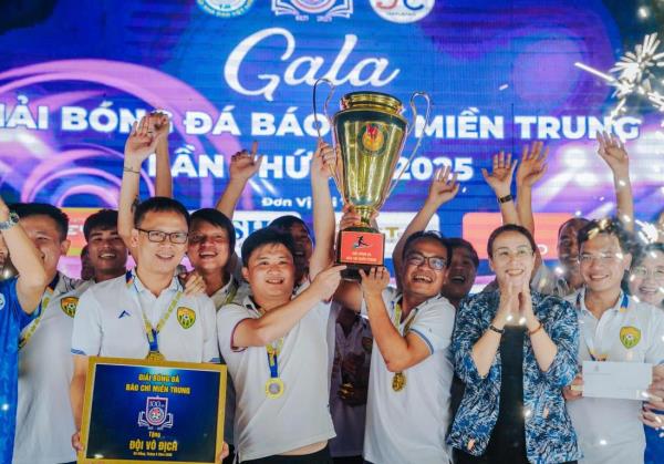 Rclub Nghệ An vô địch Bóng đá Báo chí miền Trung lần thứ 11-2025