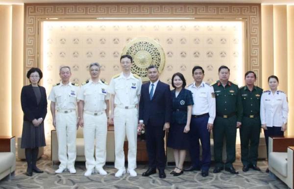 Lãnh đạo TP Đà Nẵng tiếp chỉ huy Lực lượng bảo vệ bờ biển Nhật Bản