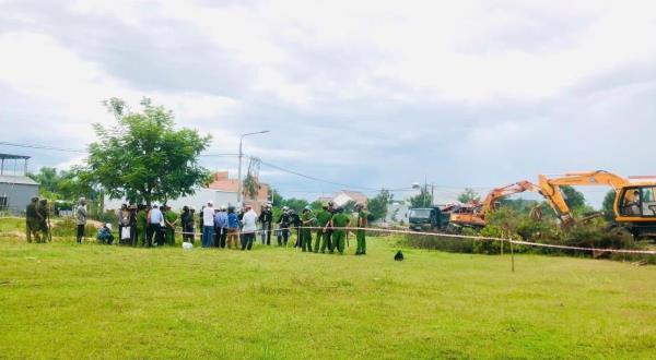 Thi hành cưỡng chế giải phóng mặt bằng tại phường Điện Bàn Đông