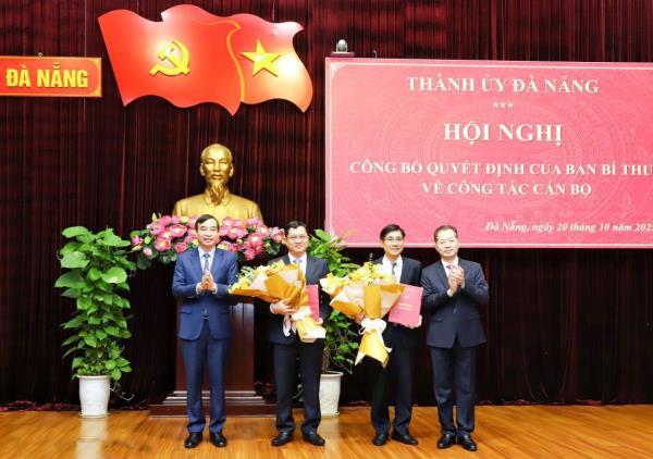 Ông Trần Phước Sơn và Trần Thắng Lợi tham gia Ban Thường vụ Thành ủy Đà Nẵng nhiệm kỳ 2020-2025