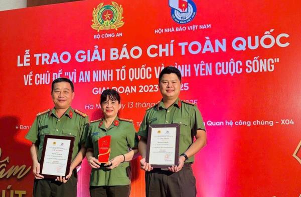 72 tác phẩm đoạt Giải Báo chí toàn quốc Vì An ninh Tổ quốc và bình yên cuộc sống