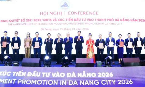 Đà Nẵng công bố Nghị quyết số 259/2025/QH15 và xúc tiến đầu tư năm 2026