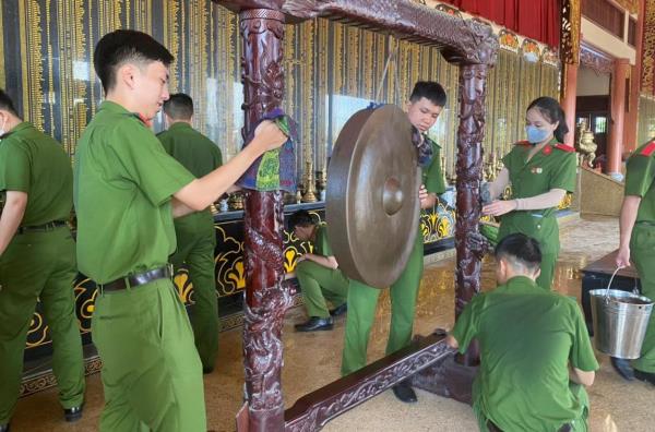 Mùa hè nhiều ý nghĩa của sinh viên Trường Đại học Cảnh sát nhân dân