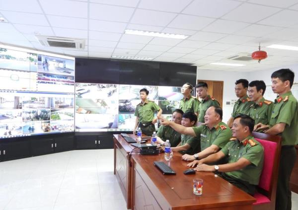 Đảm bảo thông tin liên lạc phục vụ công tác an ninh trật tự tại Đại hội thể thao học sinh Đông Nam Á