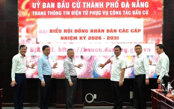 Công bố Trang tin điện tử của Ủy ban bầu cử TP Đà Nẵng