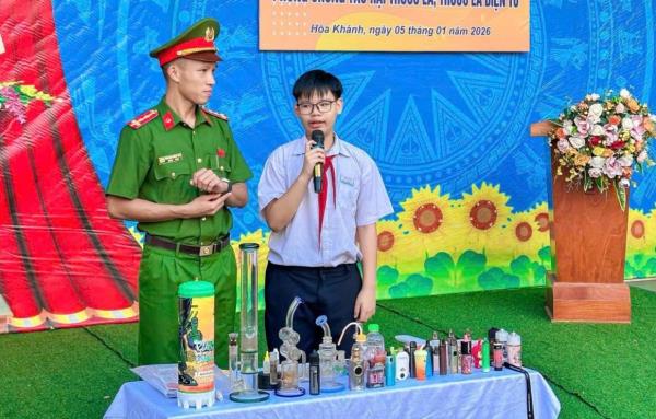 Lan tỏa thông điệp Trường học không ma túy trong học đường