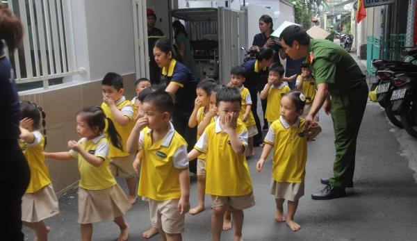 Đảm bảo an toàn phòng cháy chữa cháy và cứu nạn cứu hộ trong trường mầm non