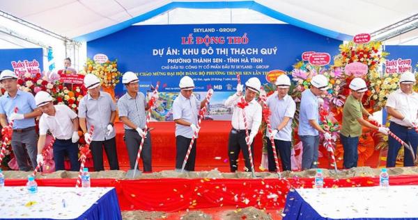 Khởi công khu đô thị hơn 800 tỷ đồng