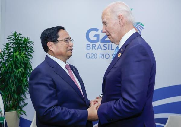 Thủ tướng Phạm Minh Chính gặp gỡ lãnh đạo các nước, tổ chức quốc tế tại Hội nghị G20