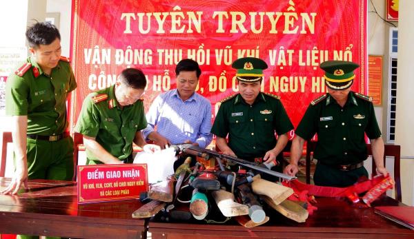 Quyết tâm ngăn chặn hiểm họa từ vũ khí, vật liệu nổ