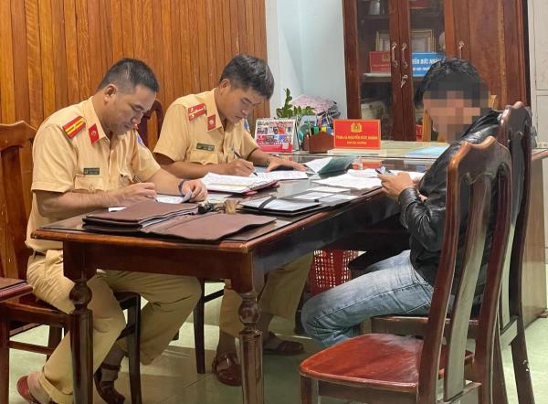 Tài xế gây tai nạn bỏ trốn ở TP Tam Kỳ vi phạm nồng độ cồn