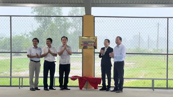 Khánh thành Bể bơi phòng chống đuối nước cho học sinh