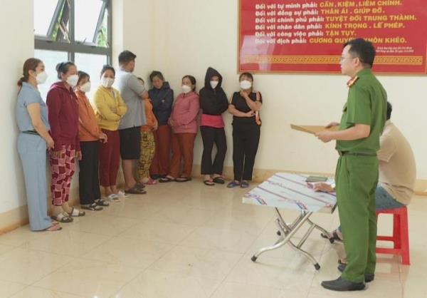 Triệt phá đường dây số đề