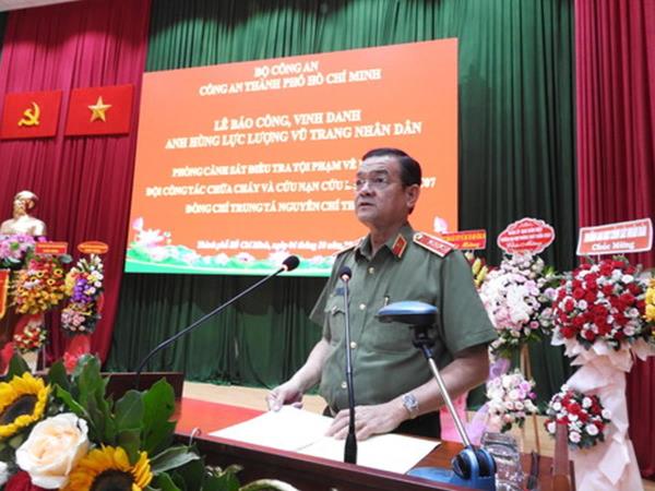 Công an TPHCM: Vinh danh các tập thể, cá nhân được phong tặng Anh hùng LLVTND