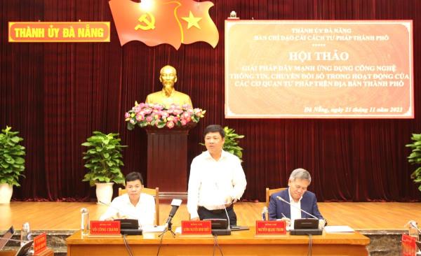 Đẩy mạnh chuyển đổi số, ứng dụng công nghệ thông tin trong hoạt động cải cách tư pháp