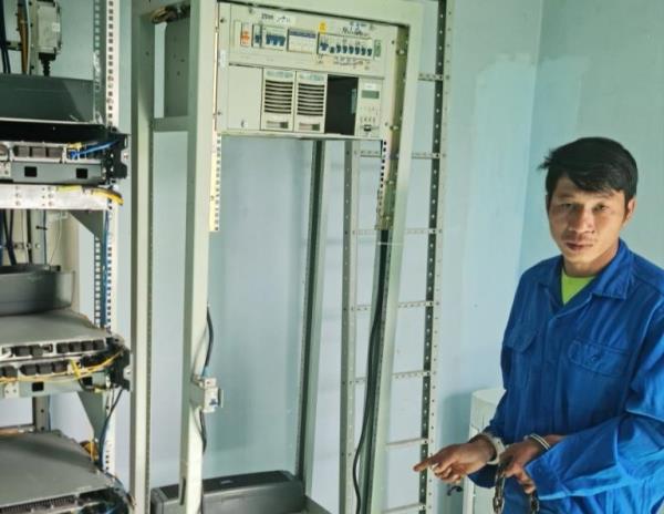 Con nghiện ngắt điện trạm BTS