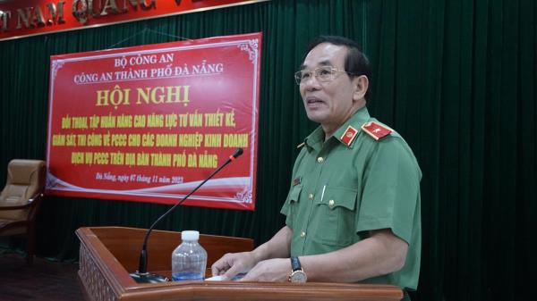 Công an TP Đà Nẵng đối thoại, tập huấn cho doanh nghiệp kinh doanh dịch vụ PCCC