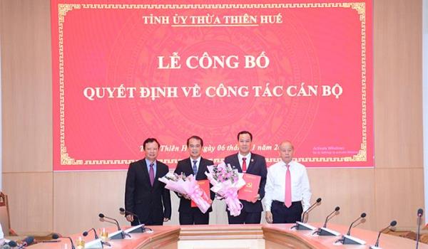 Chánh án Tòa án, Chủ tịch TP Huế tham gia Ban Chấp hành Đảng bộ tỉnh Thừa Thiên-Huế