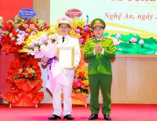 Đại tá Bùi Quang Thanh giữ chức Giám đốc Công an tỉnh Nghệ An