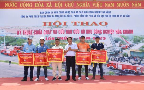 Sôi nổi Hội thao PCCC và CNCH Khu Công nghiệp Hòa Khánh