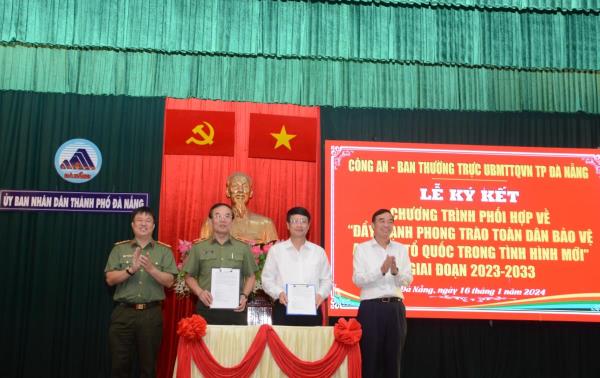 Phong trào Toàn dân Bảo vệ An ninh Tổ quốc trên địa bàn TP Đà Nẵng có những bước chuyển biến mạnh mẽ