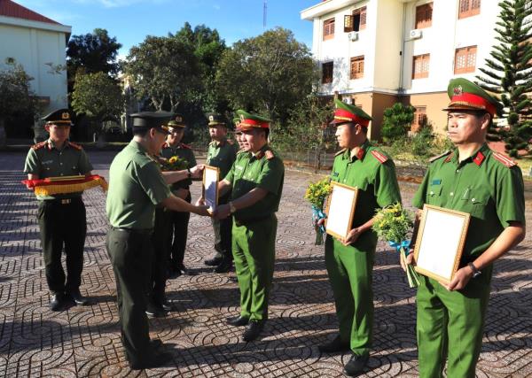 Đắk Nông: Công an huyện Đắk Glong đạt nhiều kết quả nổi bật sau những tuần đầu cao điểm