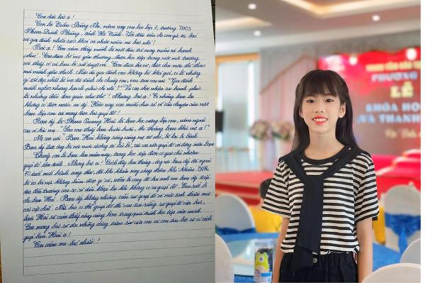 Xúc động nữ sinh lớp 7 viết thư tay xin học bổng cho bạn