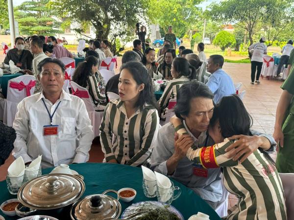 Trại giam Đắk Trung tổ chức Hội nghị gia đình phạm nhân 2024