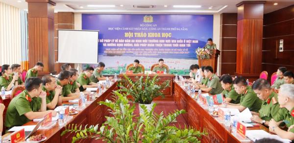 Chia sẻ kinh nghiệm nâng cao hiệu quả công tác bảo đảm an ninh môi trường khu vực ven biển