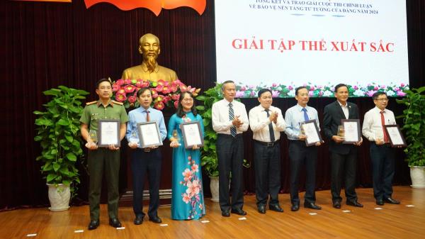 Đà Nẵng trao giải cho 59 tác phẩm chính luận xuất sắc về bảo vệ nền tảng tư tưởng của Đảng