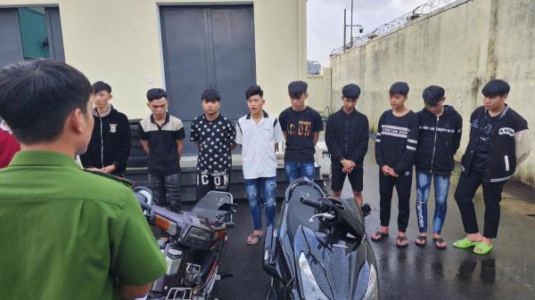 Khởi tố, bắt tạm giam 12 thanh thiếu niên tụ tập đánh nhau, gây rối ANTT