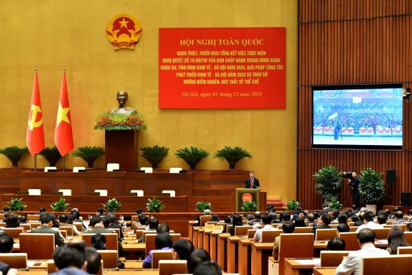 Hội nghị toàn quốc quán triệt, triển khai tổng kết việc thực hiện Nghị quyết 18-NQ/TW của BCH Trung ương Đảng khóa XII