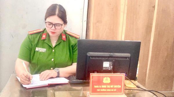 Nữ Công an cơ sở xuất sắc của xã vùng cao