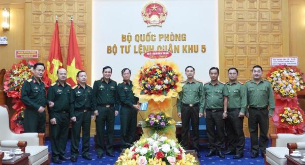 Lãnh đạo Công an TP Đà Nẵng thăm, chúc mừng các đơn vị Quân đội