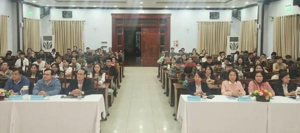 100 đảng viên mới quận Thanh Khê dự lớp Bồi dưỡng lý luận chính trị