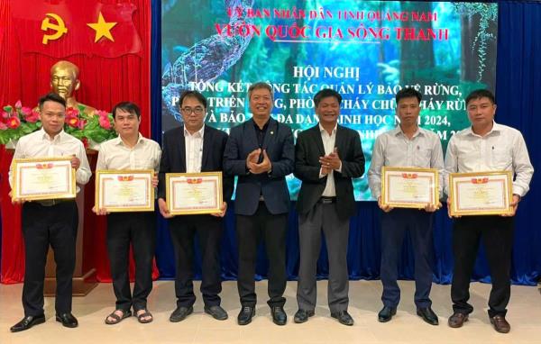 Vườn quốc gia Sông Thanh thực hiện tốt nhiệm vụ quản lý, bảo vệ rừng